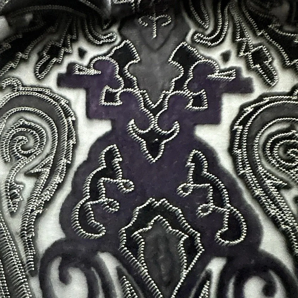 Velvet Burnout Devore Scarf 19